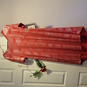 Lularoe red sparkly carly